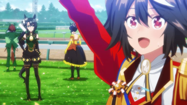 サトノクラウンは13着　©2023 アニメ「ウマ娘 プリティーダービー Season 3」製作委員会