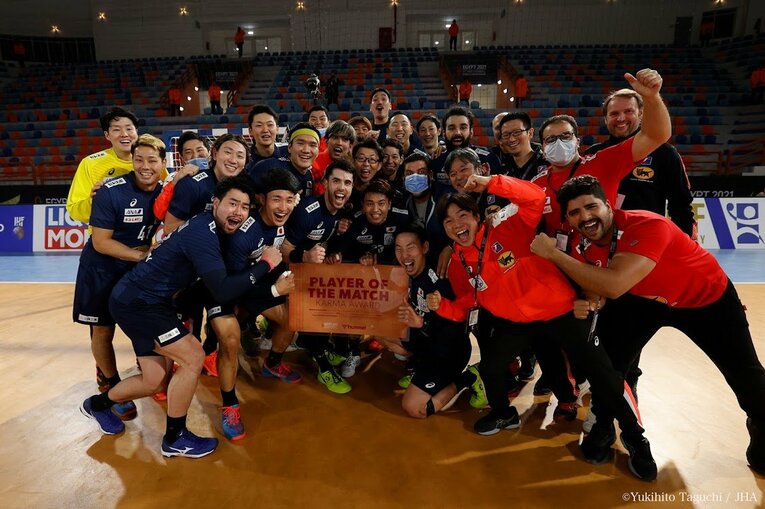 今年1月の世界選手権では24年ぶりの予選突破を果たしたハンドボール日本代表