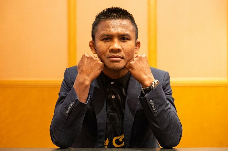 『RIZIN.42』の安保瑠輝也戦を前に、単独インタビューに応じたブアカーオ・バンチャメーク。不惑を迎えてなおリングに立ち続ける理由とは ／ photograph by RIZIN FF Susumu Nagao