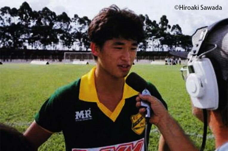 カズのブラジル初ゴールを目撃した唯一の日本人記者、色褪せぬ記憶。(3)