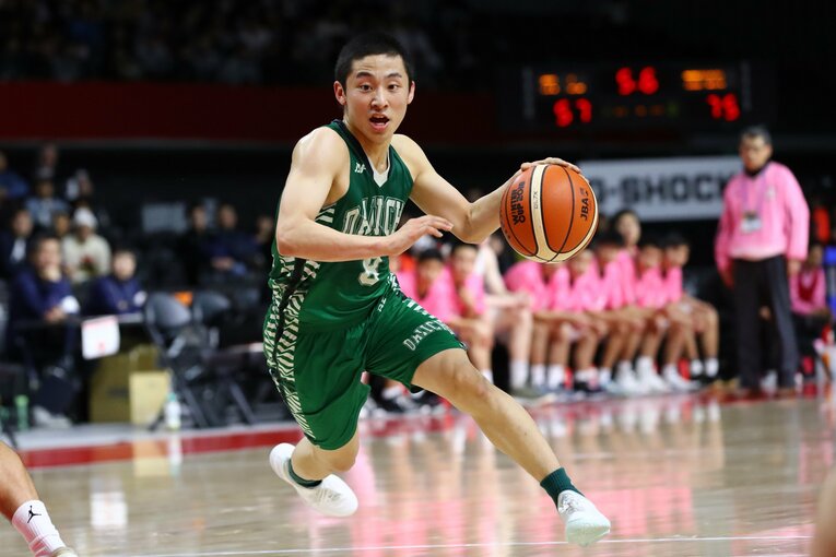 福岡第一高校時代の河村　©︎AFLO