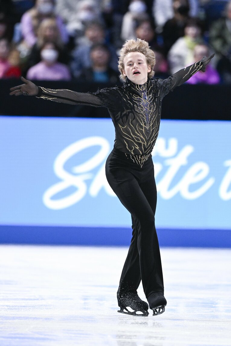 GPファイナルで圧巻の優勝を果たしたイリア・マリニン　©Asami Enomoto