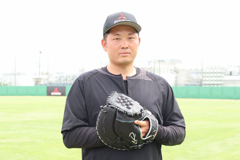 現在の二橋さん。今季から三菱重工East→Westに移籍し、30歳となったいまも現役を続けている　©Genki Taguchi