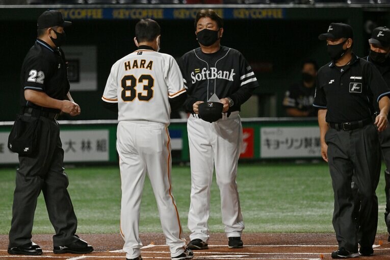 5月31日のソフトバンクー巨人戦　©Hideki Sugiyama