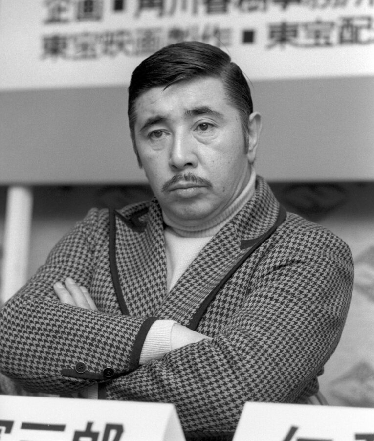 昭和の名優・若山富三郎。勝新太郎の兄 ©KYODO