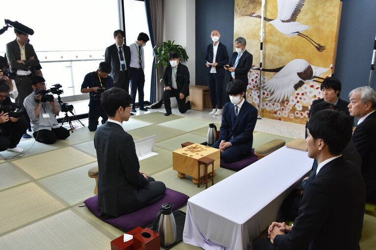 棋聖戦第1局©日本将棋連盟