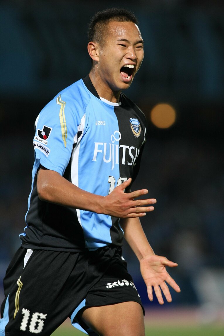 2008年、フロンターレ時代　©Shigeki Yamamoto