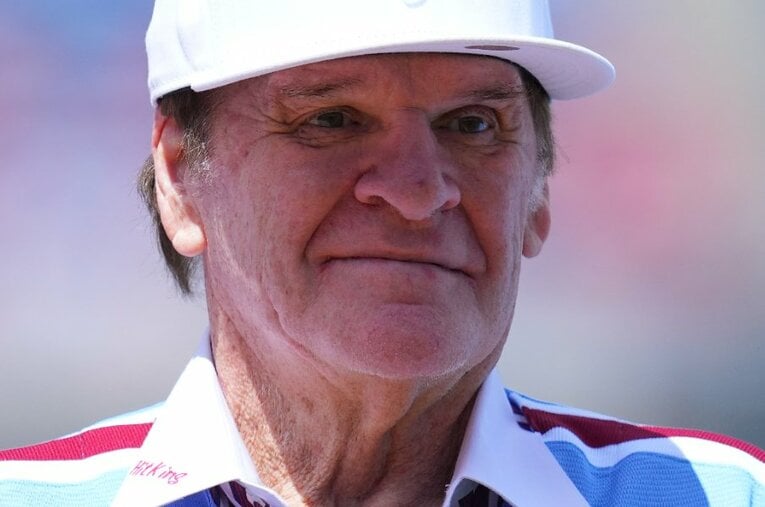 大谷翔平に皮肉を述べて物議を醸したピート・ローズ ／ photograph by Getty Images