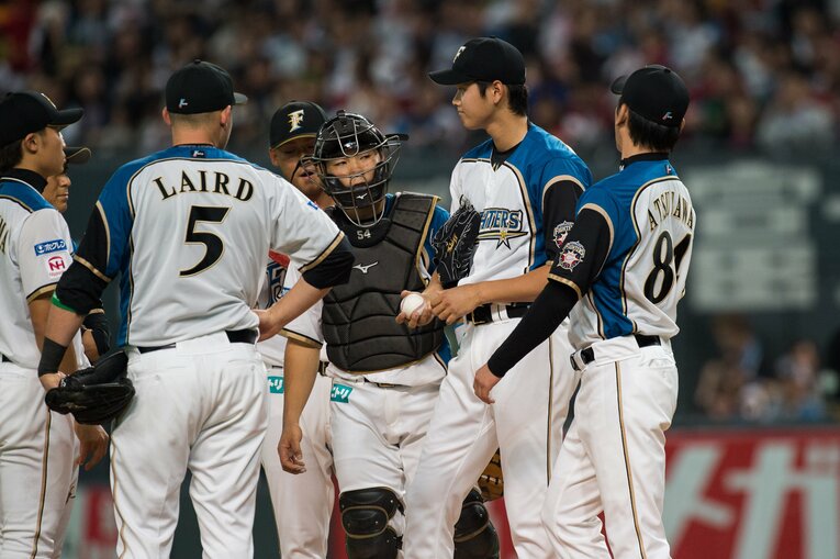 写真は2015年、大谷翔平と　©BUNGEISHUNJU