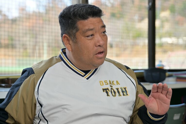 大阪桐蔭を率いる西谷浩一監督　©Hideki Sugiyama