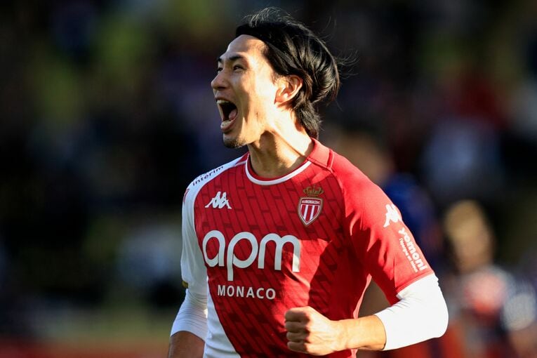 モナコでの活躍が森保ジャパンでの“再生”につながったのは間違いない　©AFP/JIJI PRESS