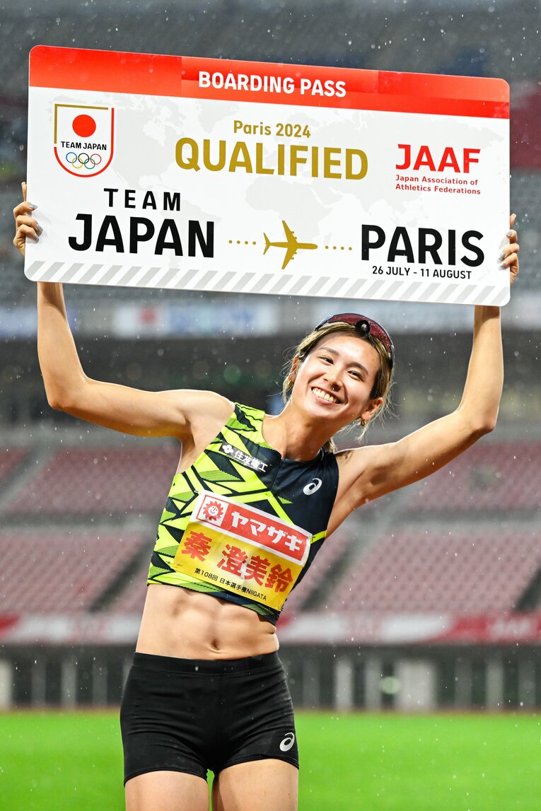 パリ五輪では決勝進出、メダル獲得の期待もかかる　©Asami Enomoto