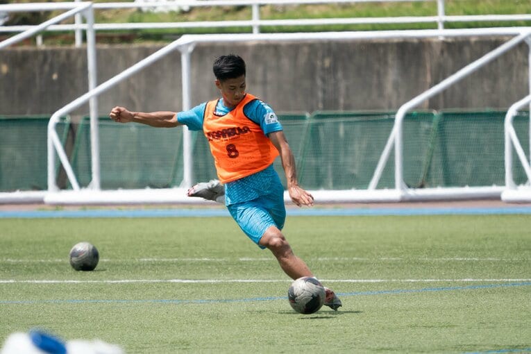 30歳になった清川。“愛媛の天才少年”はいまJFLのFC Tiamo枚方でプレーを続けている　©Shiro Miyake