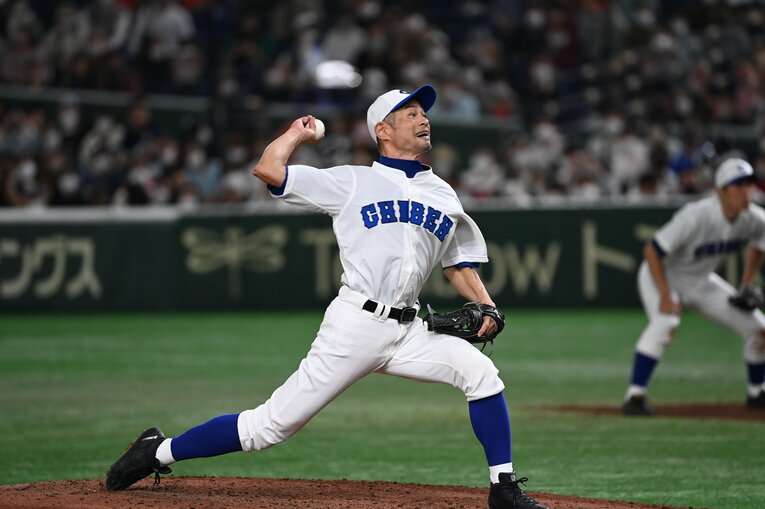 投手・イチロー　©Naoya Sanuki