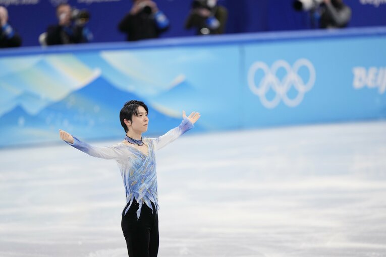 北京五輪のショートプログラム『序奏とロンド・カプリチオーソ』　©Sunao Noto/JMPA