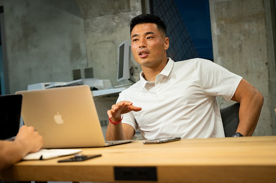 人と会うことでさらに幅が広がる、山田章仁のラグビー人生。<Number Web> photograph by Shiro Miyake