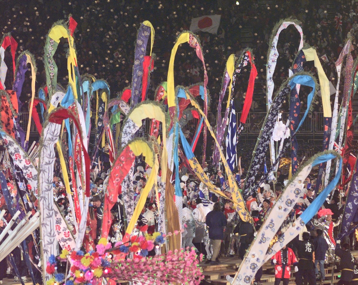 1998年2月22日に行われた長野五輪の閉会式　©Getty Images