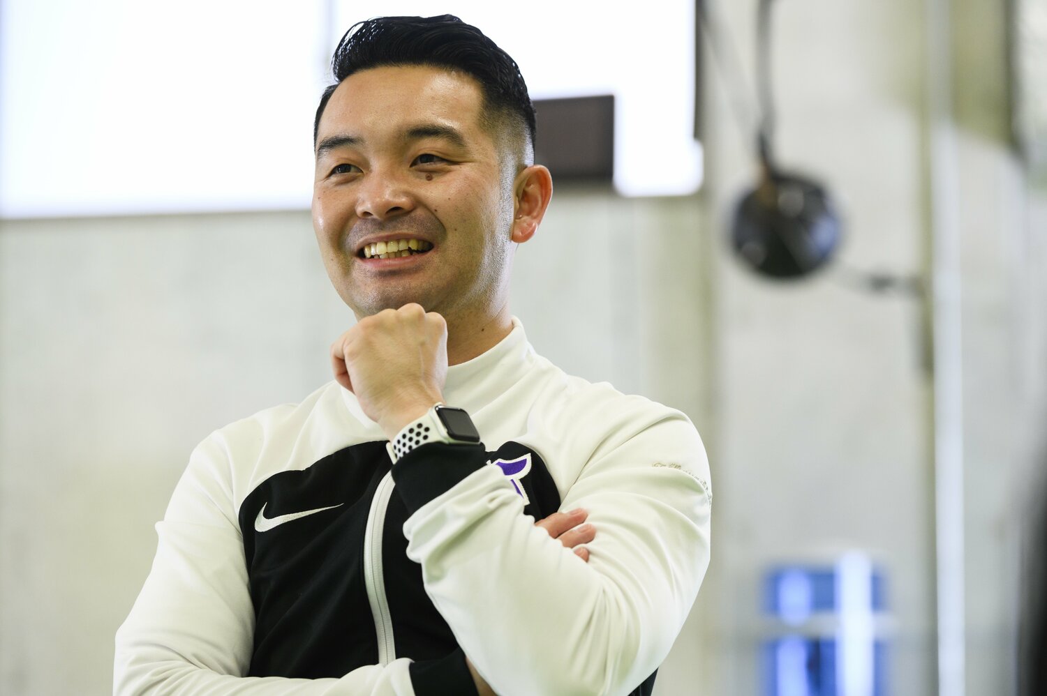 現在は駒澤大学のボクシング部コーチとして後進の指導にあたる林田太郎 ©Hirofumi Kamaya