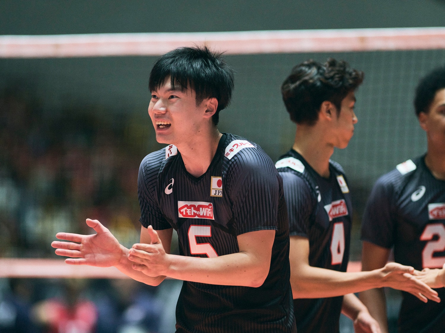 アメリカ戦で躍動した大塚達宣　©Yuki Suenaga