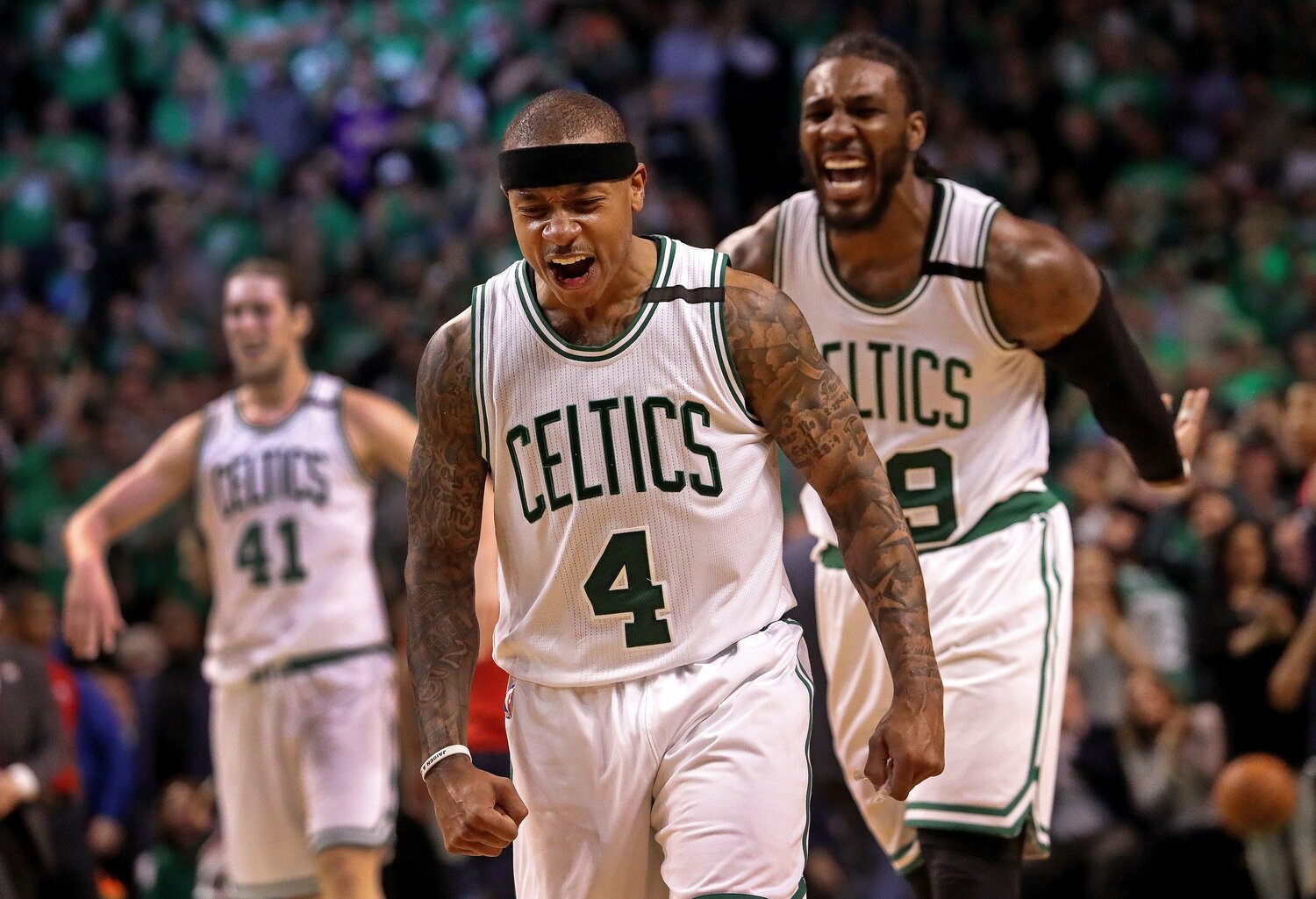 コーリー・ゲインズを通じて、河村への興味を示したアイザイア・トーマス（写真は2017年）©︎Getty Images