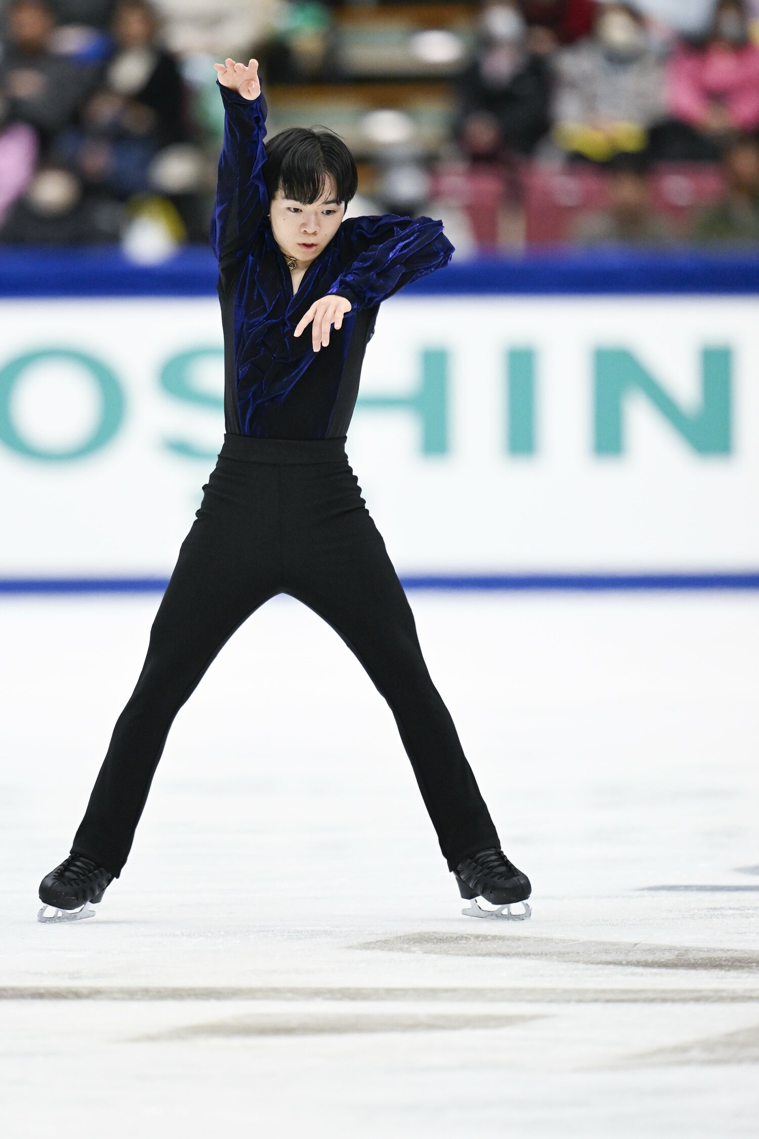 全日本選手権フリーの演技　©︎Asami Enomoto