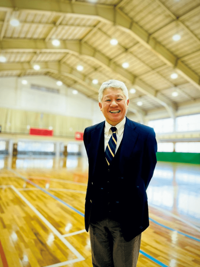 福岡第一高校の井手口孝監督　©Sports Graphic Number