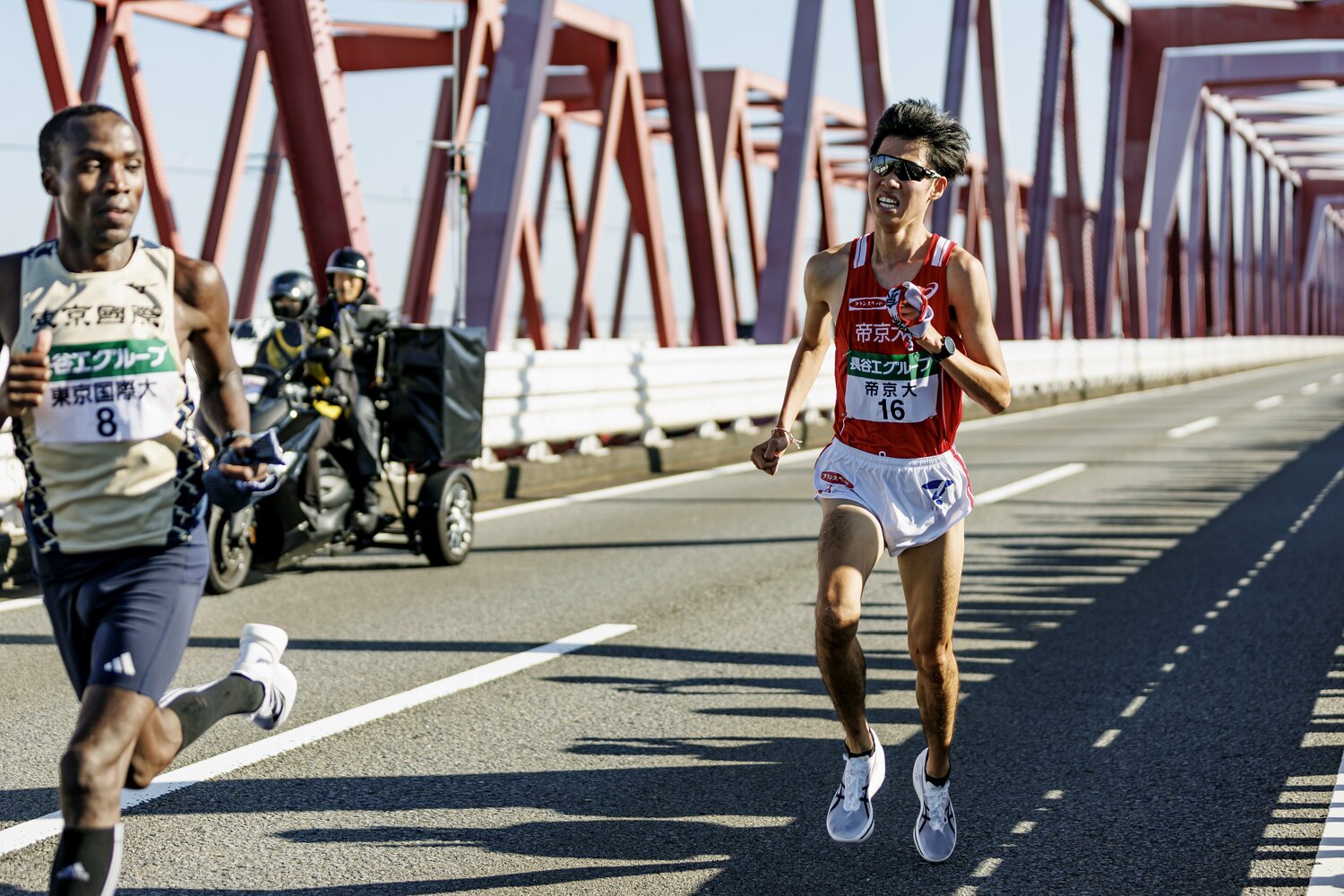 出雲、全日本でも活躍した帝京大の大黒柱・山中博生。実業団でも主力の働きが期待される　©Kiichi Matsumoto