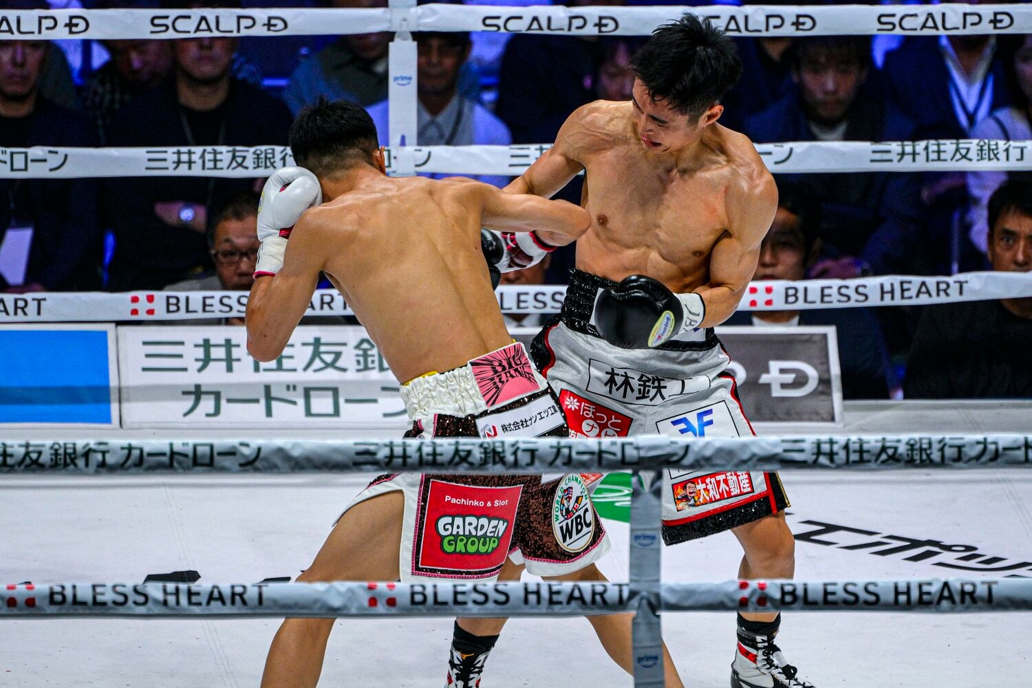 中谷潤人の序盤からの猛攻に「ちょっと飲まれた」と明かした西田凌佑　©Takuya Sugiyama