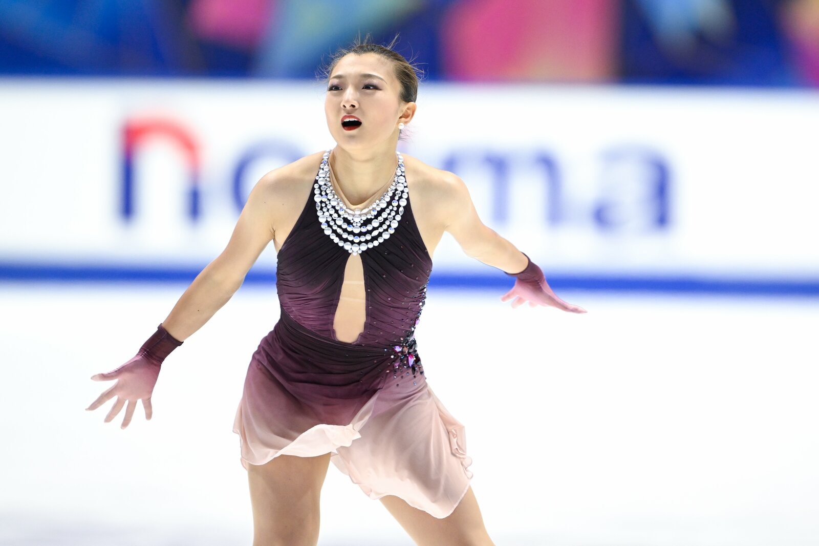 NHK杯フリーの坂本花織の演技