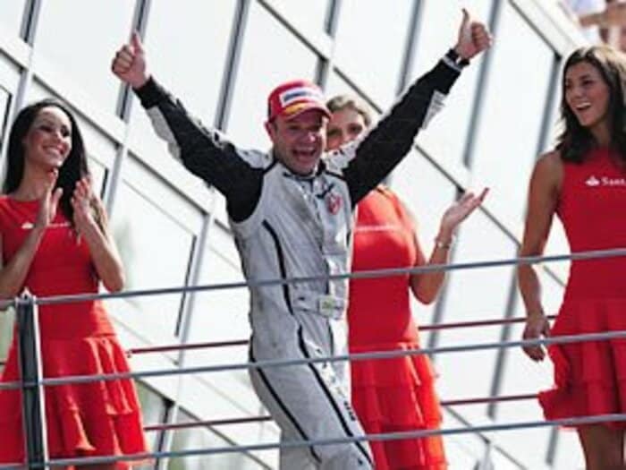 このままバリチェロが優勝するの？ブラウンGPに漂う奇妙な倦怠感。＜Number Web＞ photograph by Hiroshi Kaneko