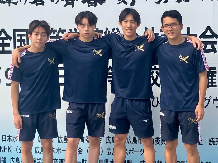 “東大合格者数No.1”あの開成高が競泳メドレーリレーで「インターハイ出場」の衝撃…日本屈指の進学校に「奇跡のカルテット」が集った青春ウラ話　＜Number Web＞ photograph by 開成高校水泳部提供