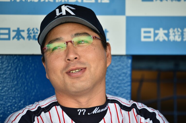 次々と画期的な施策を打ち出した真中監督　©Hideki Sugiyama