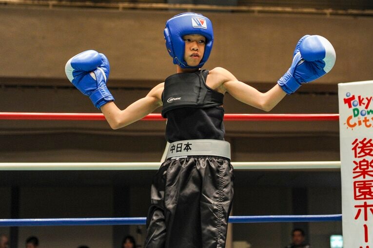 2011年、第4回大会での中谷潤人　©Hiroaki Finito Yamaguchi