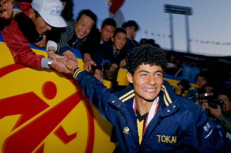 アデミール・サントス／東海大一 ／ photograph by Makoto Kenmizaki