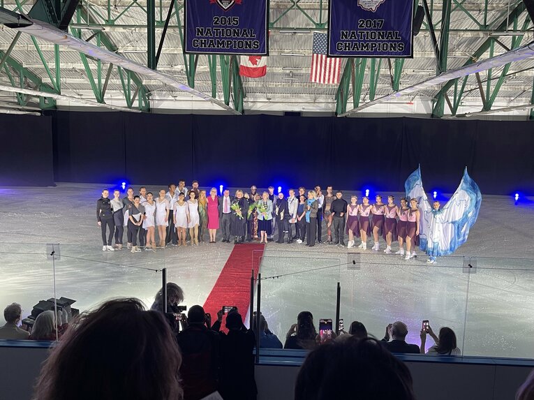 「Ice Theatre of New York」35周年を記念したガラパーティの様子　©Akiko Tamura