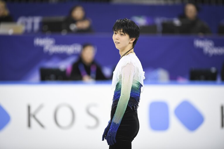 2017年2月、四大陸選手権のフリー　©Asami Enomoto