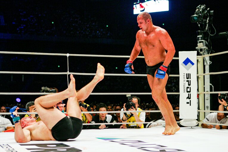 判定は3-0でヒョードル。「最強」をあらためて証明した