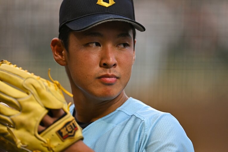 3回戦・対海星戦での山田　©Nanae Suzuki