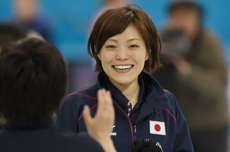 2009年に出産、子育てを経て競技に復帰。2014年のソチ五輪に出場した小笠原歩さん　©JMPA