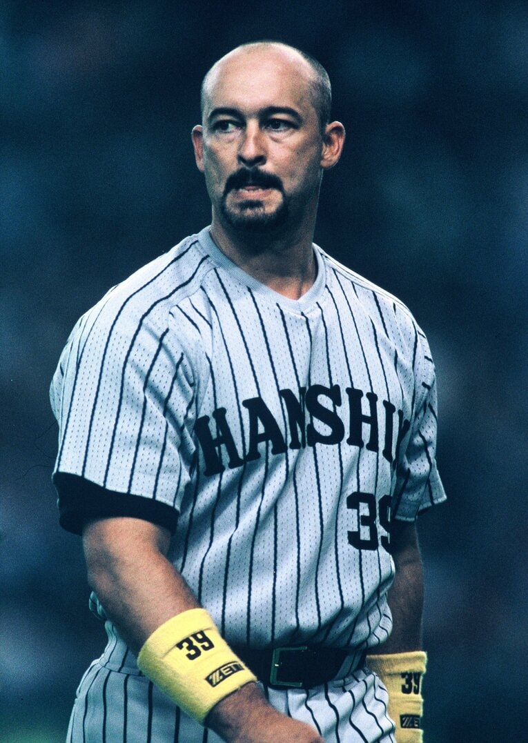 1997年、鳴り物入りで来日するも、出場7試合にとどまったグリーンウェル。「野球を辞めろという神のお告げがあった」という言葉を残し、引退した　©Hideki Sugiyama