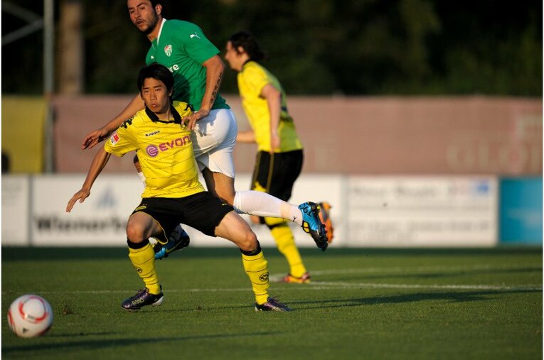 ドルトムント時代の香川真司©Takuya Sugiyama