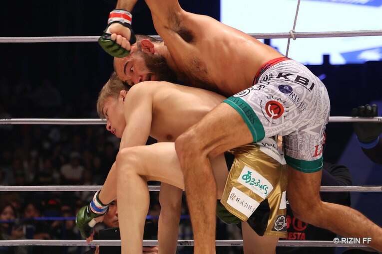 朝倉海vsフアン・アーチュレッタ　©RIZIN FF
