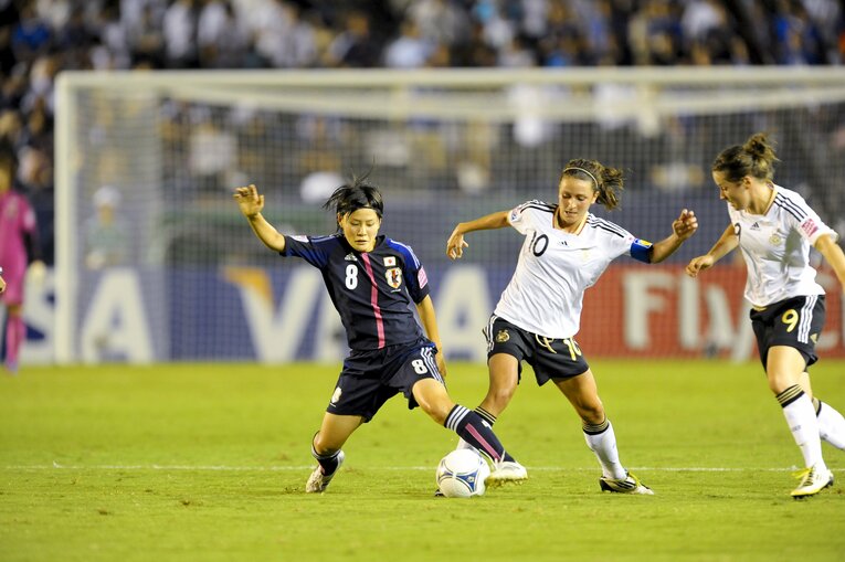 FIFA U-20女子ワールドカップに出場した当時18歳の猶本光（2012年）©︎Toshiya Kondo