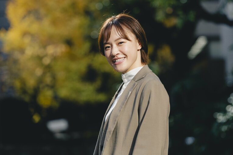 リオ五輪女子レスリング金メダリストの登坂絵莉さん　©Wataru Sato