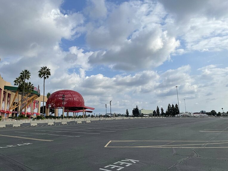 ほとんど人がいなかった