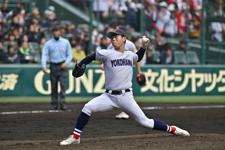 決勝で好リリーフした片山　©Hideki Sugiyama