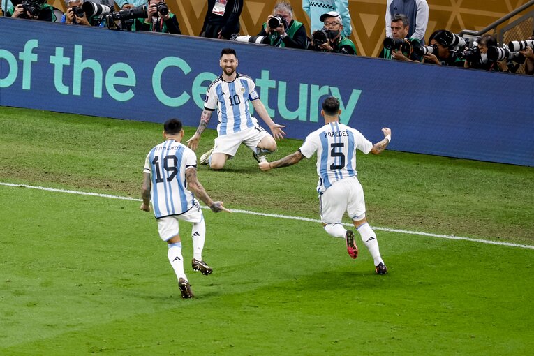 メッシには確かに「ゴールを奪う再現性」が伴っている　©Kiichi Matsumoto/JMPA