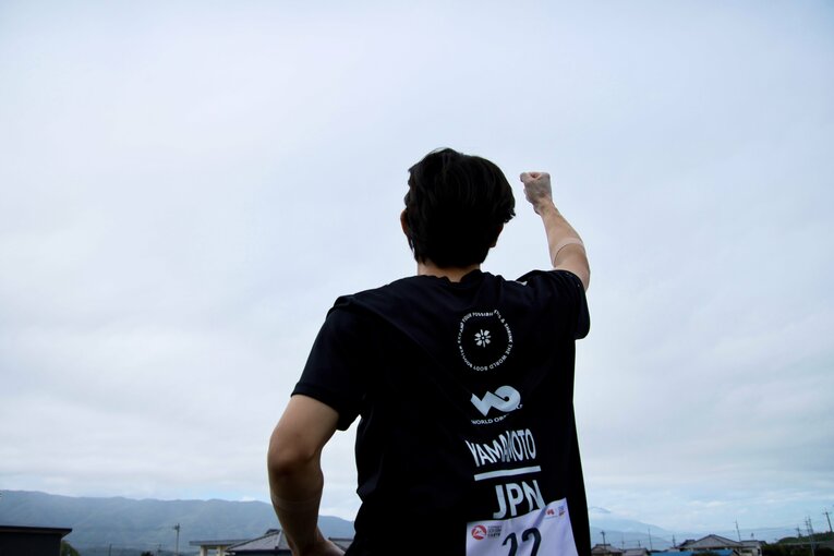 2025年のOCR100m日本選手権での山本　©JOSA