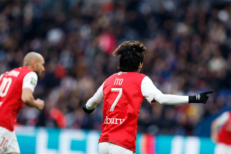 ゲーム展開に苛立ちを見せる姿も　©Daisuke Nakashima