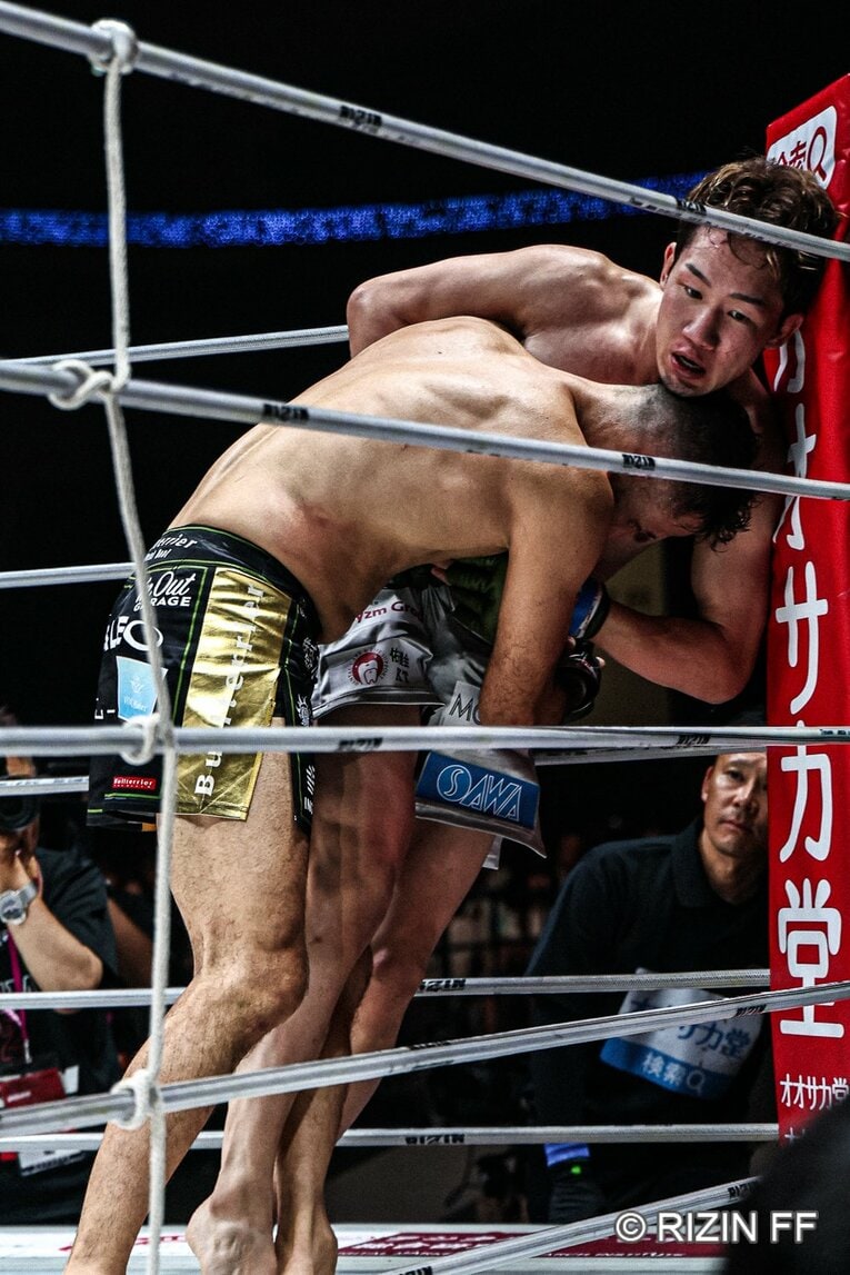 『超RIZIN.4』朝倉未来vs.クレベル・コイケ　©RIZIN FF